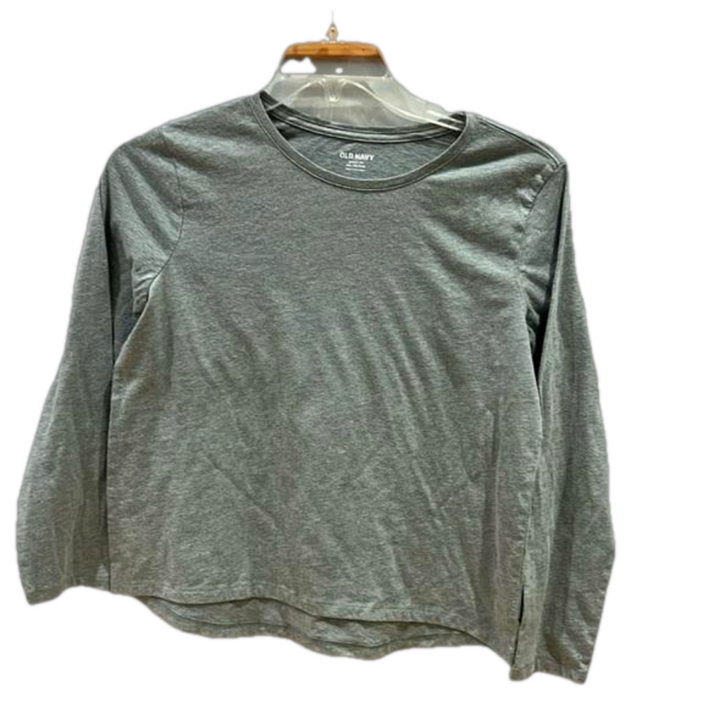 Old Navy Gray Kids Lightweight Long Sleeve Shirt